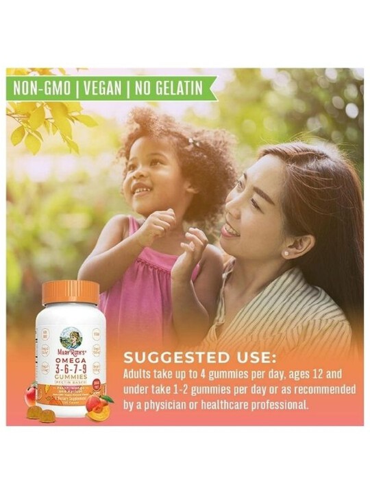 Mary Ruth's Omega 3679 Gummies (120 Count) edamama