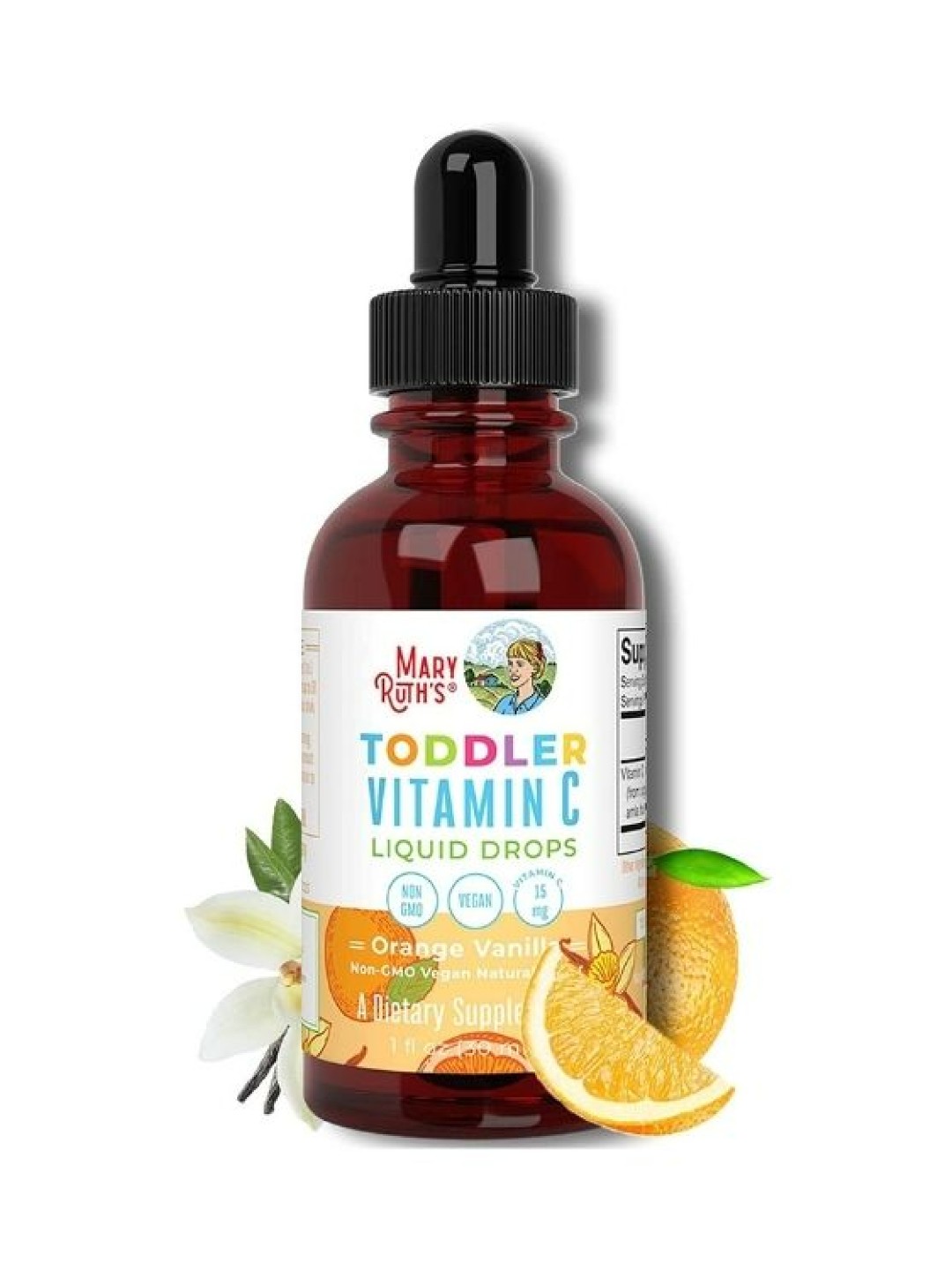 Mary Ruth's Toddler Vitamin C Liquid Drops (1oz) edamama