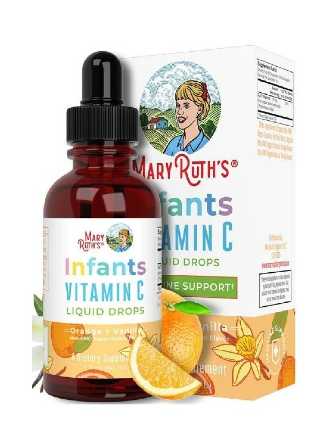 Mary Ruth's Infants Vitamin C Liquid Drops (2oz) edamama