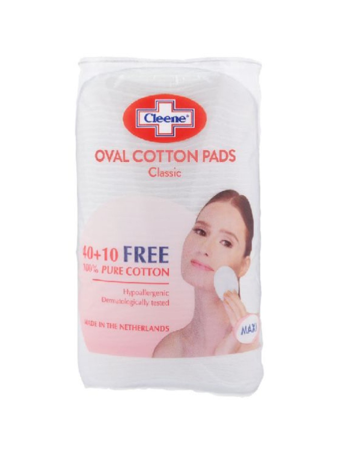 Cleene Oval Cotton Pads Classic 40+10 FREE edamama