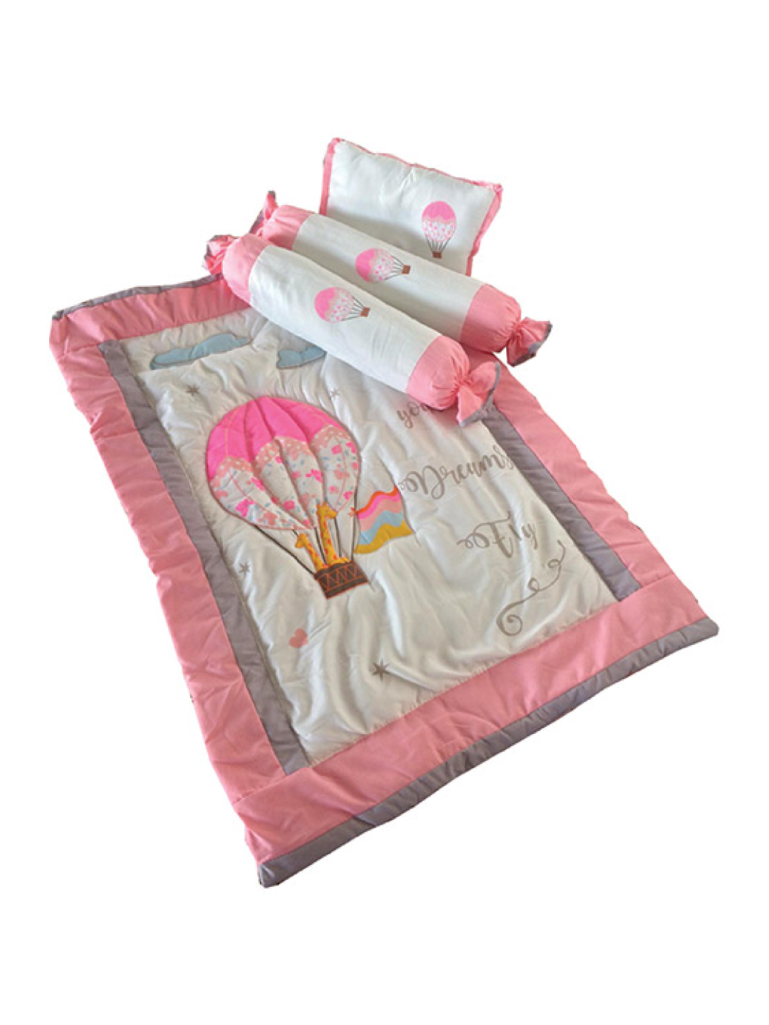 Kozy Blankie Hot Air Balloon Comforter Set edamama