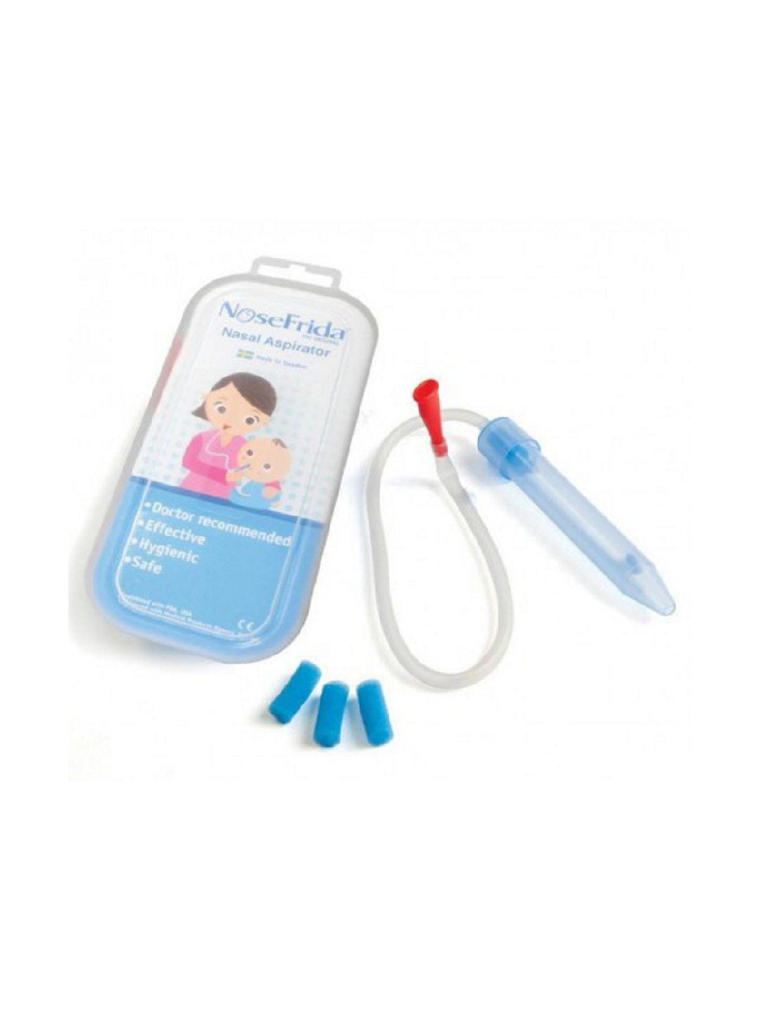 NoseFrida Nasal Aspirator with Travel Case edamama