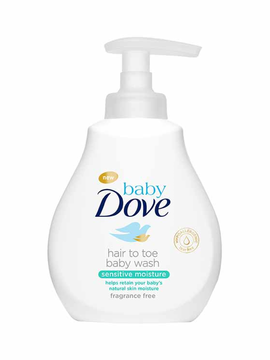 Baby Dove Hair To Toe Wash Sensitive Moisture (200ml)