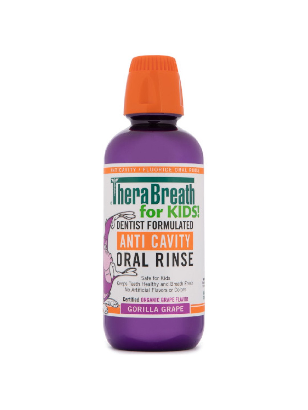 TheraBreath AntiCavity Oral Rinse for Kids (16oz) edamama